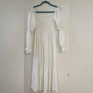 Nothing Fits But - off shoulder maxi dress